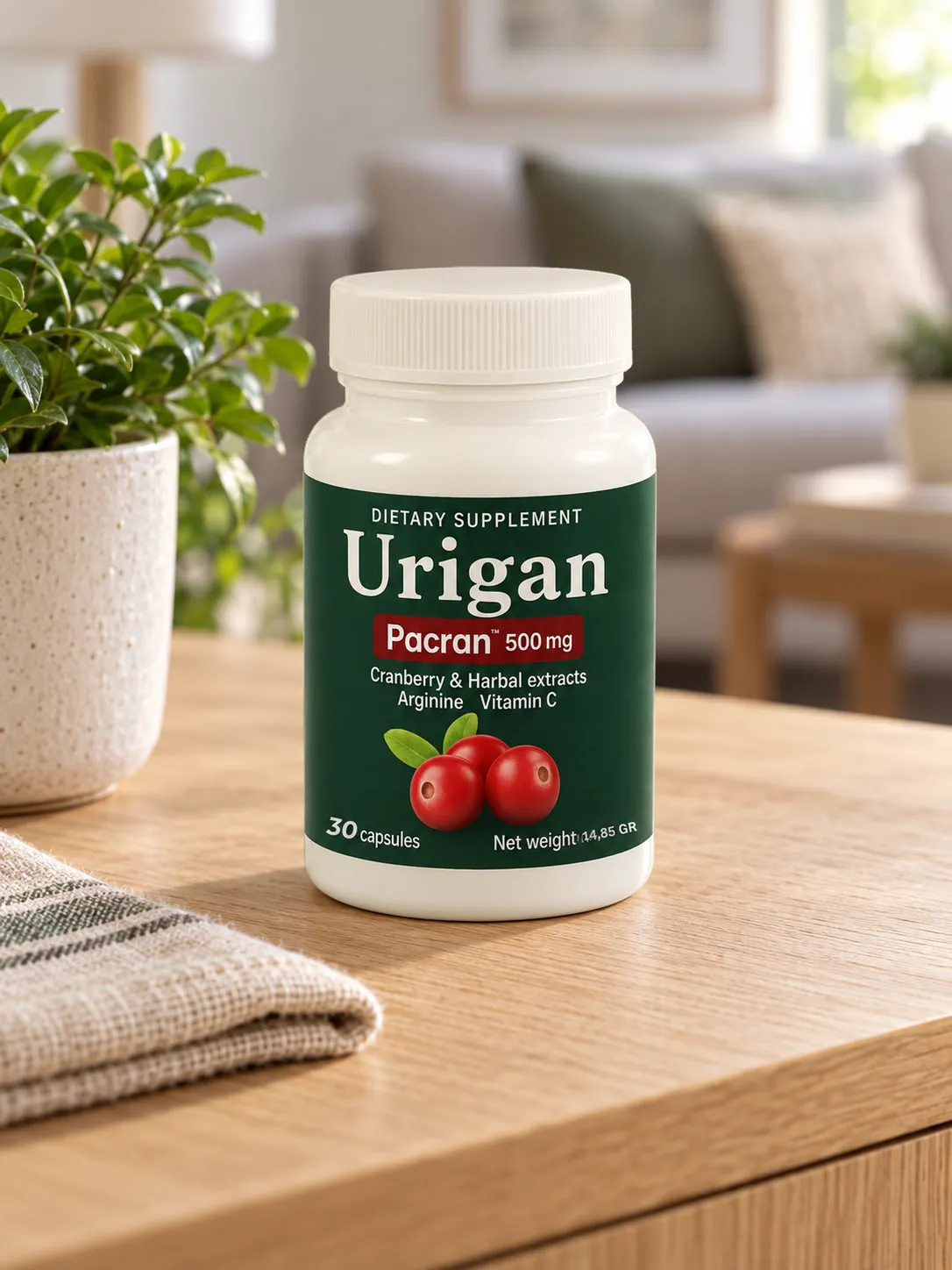 Urigan — opakowanie na co dzień