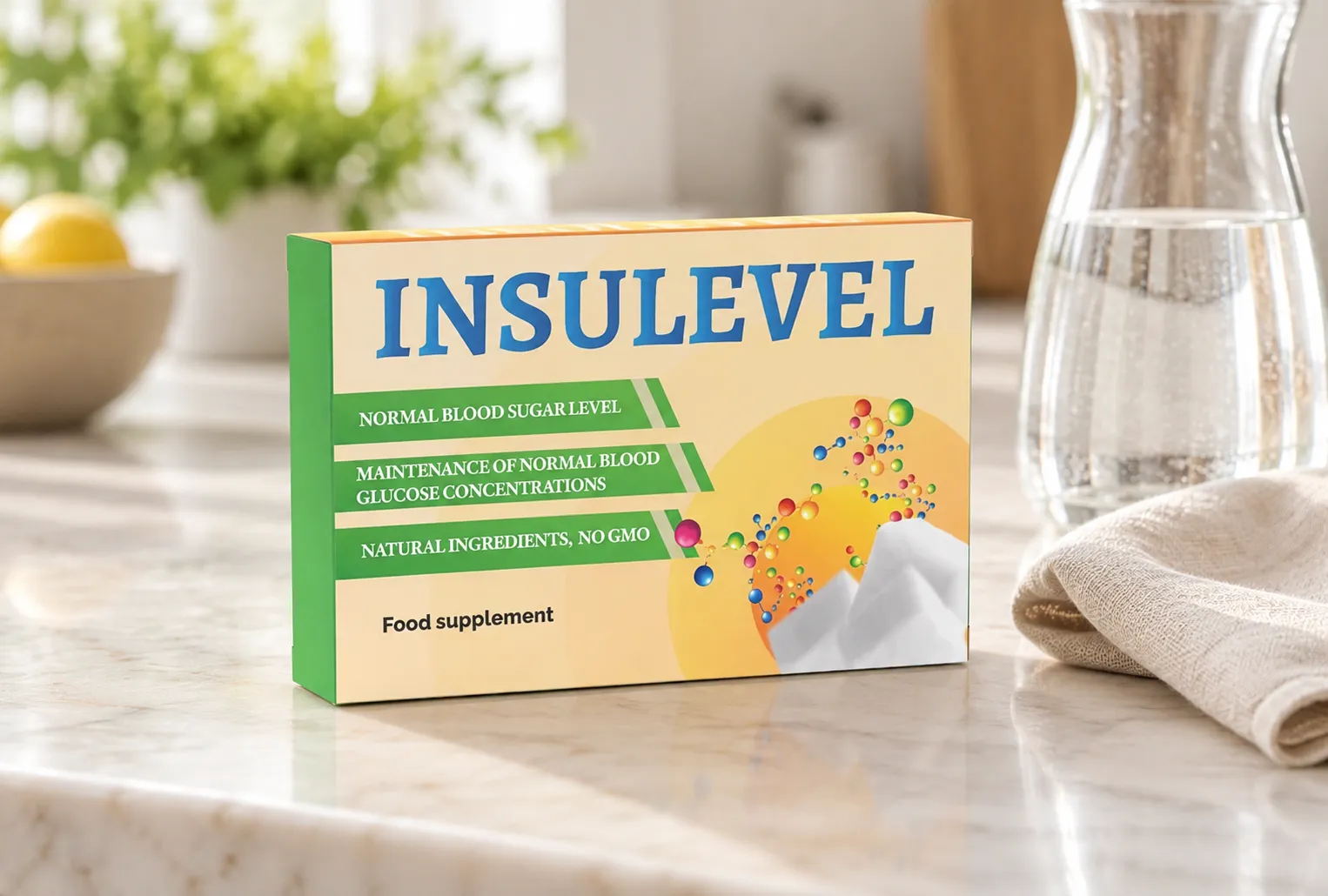 InsuLevel — opakowanie na co dzień